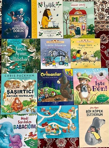 12 Adet Çocuk Kitap