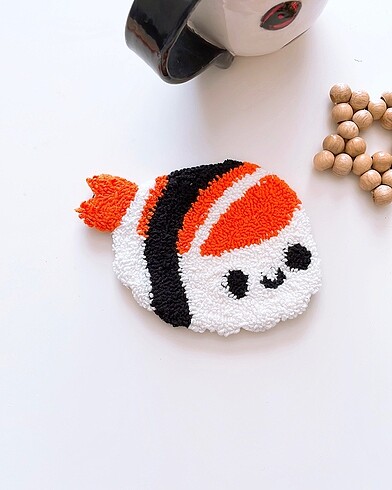 Sushi bardak altlığı Punch işlemesi