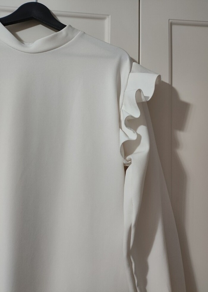 CHUL NİKAH BEYAZ ELBİSE - Görsel 5