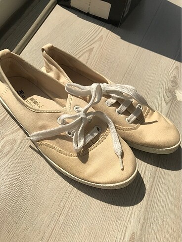 H&M H&M Keten Bağcıklı ayakkabı/ Espadril