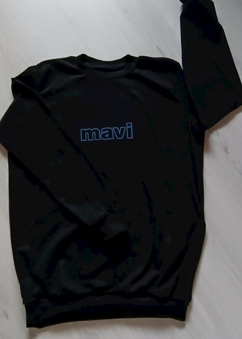 Sweatshirt baskılı kışlık içi pamuklu likralı kumaş - Görsel 3