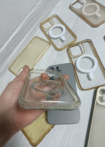 Şeffaf iPhone Telefon Kılıfı - Görsel 3