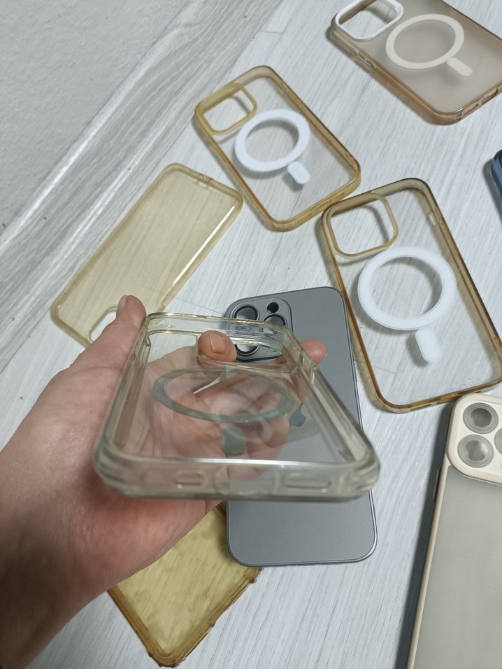 Şeffaf iPhone Telefon Kılıfı - Görsel 3