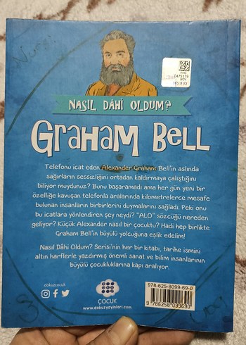 Graham Bell Çocuk Kitabı - Görsel 2