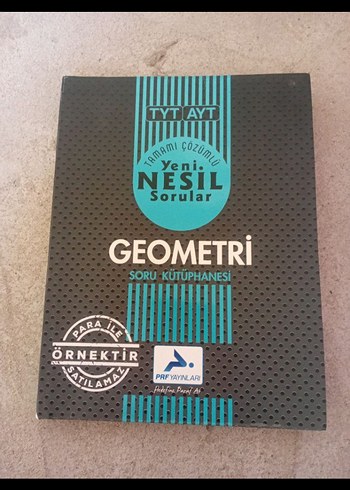 TYT AYT Yeni Nesil Geometri paraf yayınları