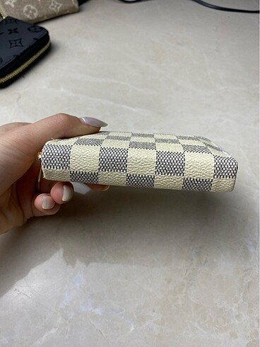 Kare desenli cüZdan - Görsel 7