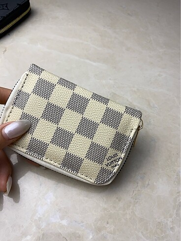 Kare desenli cüZdan - Görsel 3