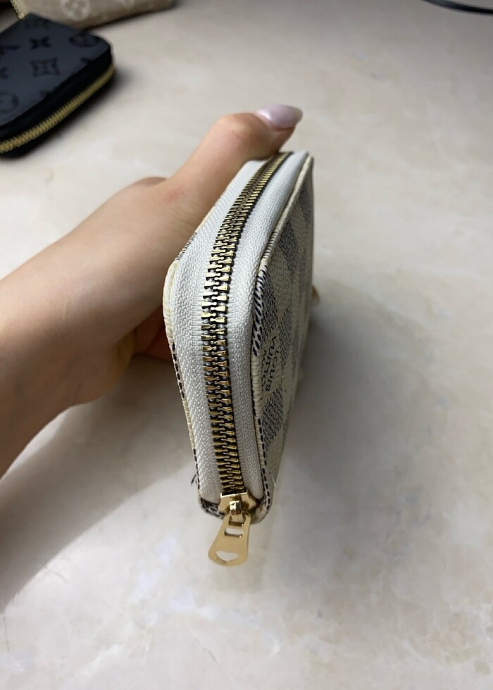 Kare desenli cüZdan - Görsel 5