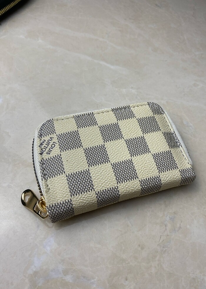 Kare desenli cüZdan - Görsel 2