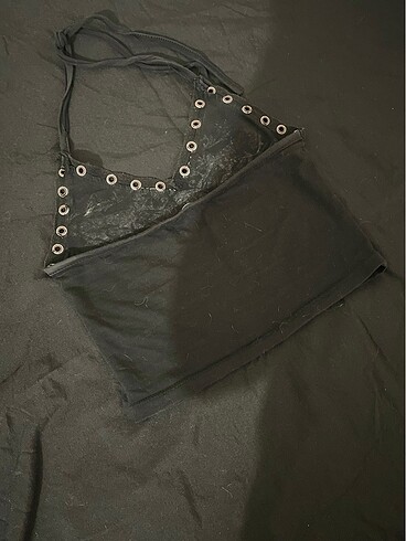 s Beden siyah Renk gotik crop