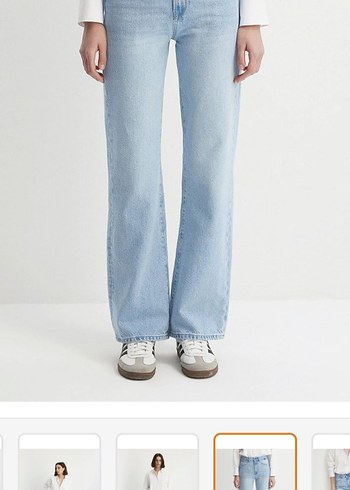 Açık Mavi Denim Pantolon - Görsel 2