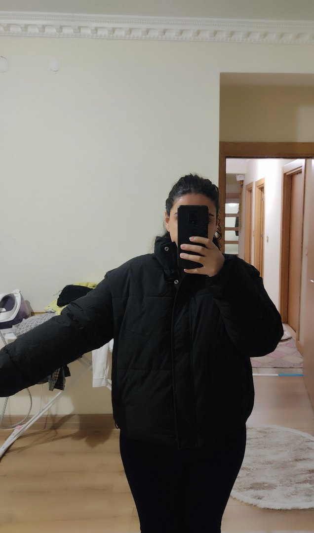 kadın şişme mont - Görsel 2