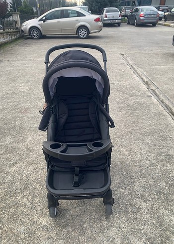 Siyah Bebek Arabası Çok Fonksiyonlu - Görsel 4