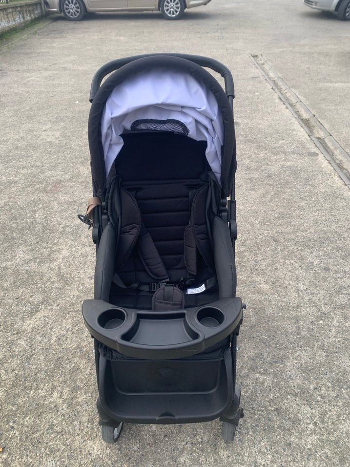 Siyah Bebek Arabası Çok Fonksiyonlu - Görsel 5