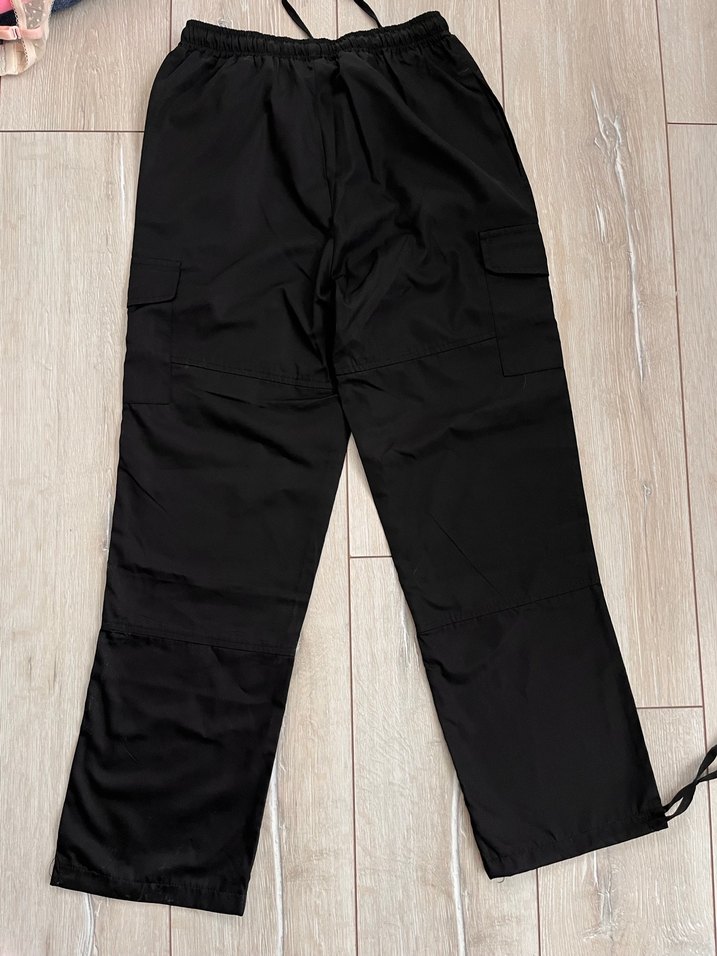 siyah jogger pantolon - Görsel 5