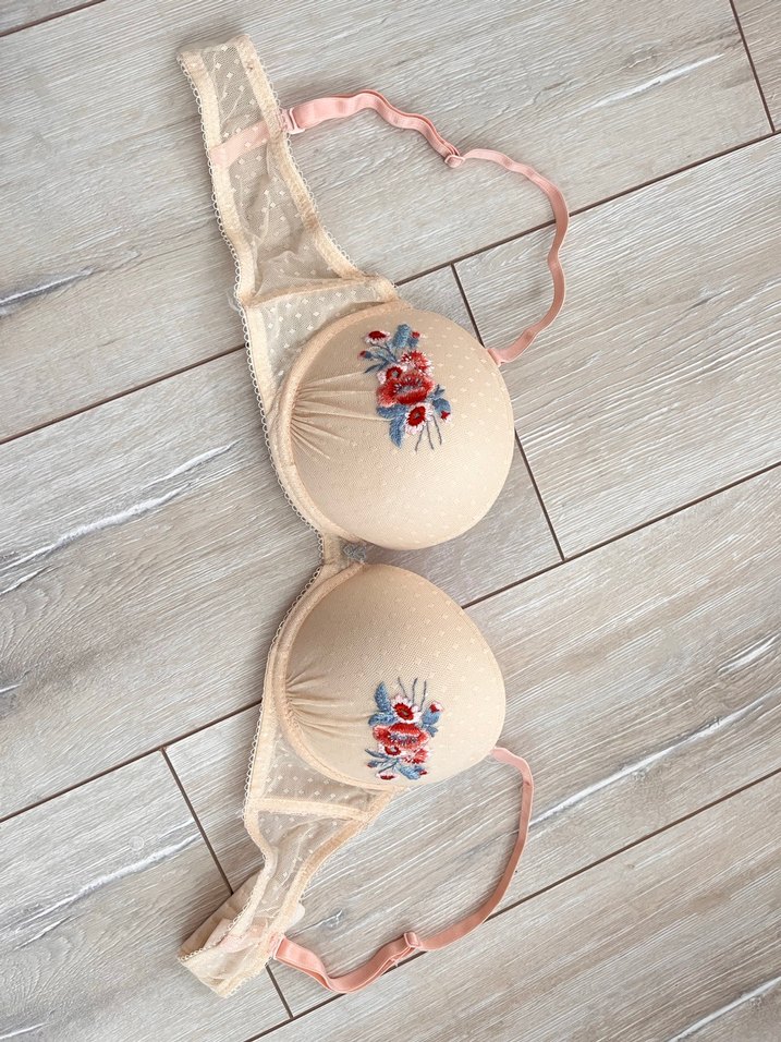 Penti Çiçek Nakışlı Push-Up Sütyen - Görsel 2