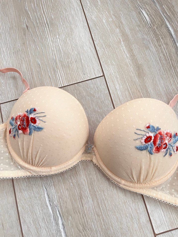 Penti Çiçek Nakışlı Push-Up Sütyen - Görsel 3