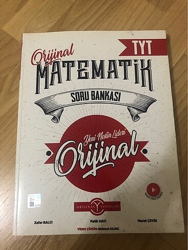 Orijinal Yayınları TYT Matematik