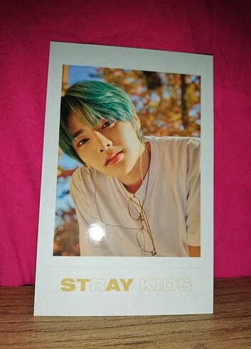 stray kids skz jeongin i.n unlock go live in life polaroid limit