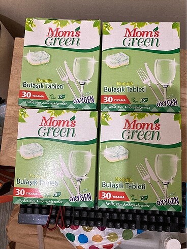 green moms bulaşık tableti