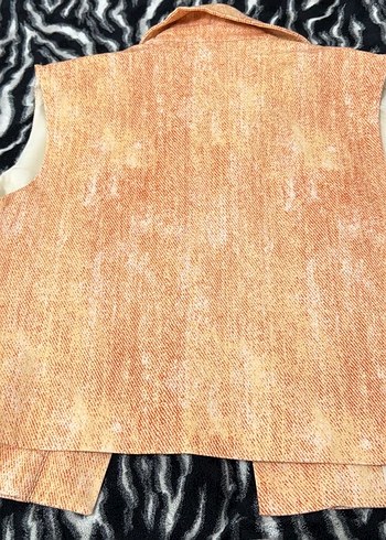 AdL Düğmeli Somon Yelek - Görsel 5