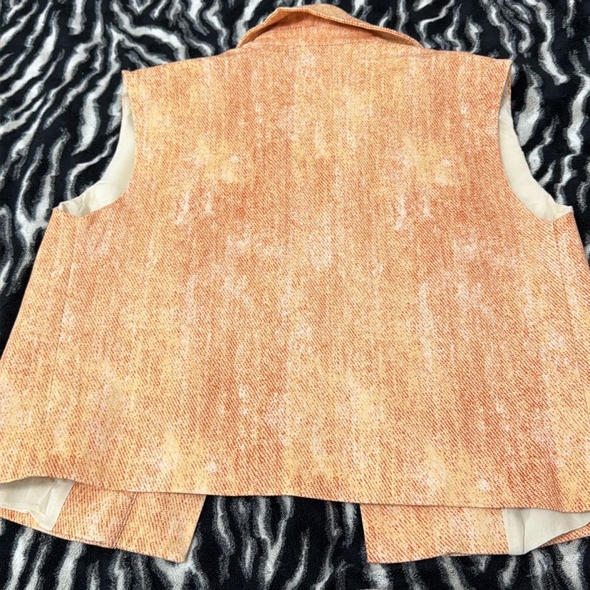 AdL Düğmeli Somon Yelek - Görsel 5