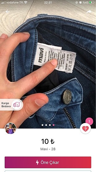 2farklı kot