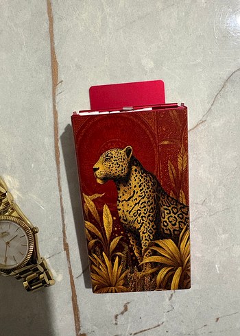 İnce sigaralar için metal kutu - Görsel 3