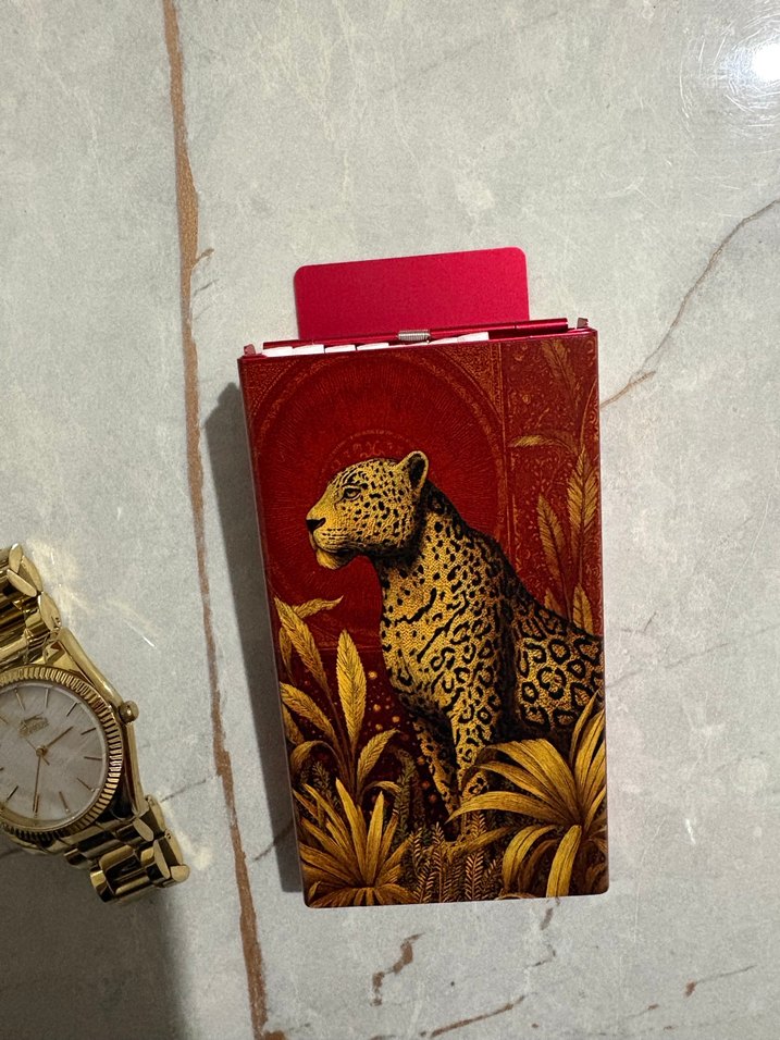 İnce sigaralar için metal kutu - Görsel 3