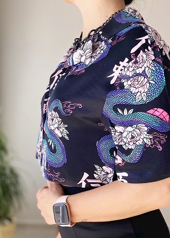 Bershka crop - Görsel 4