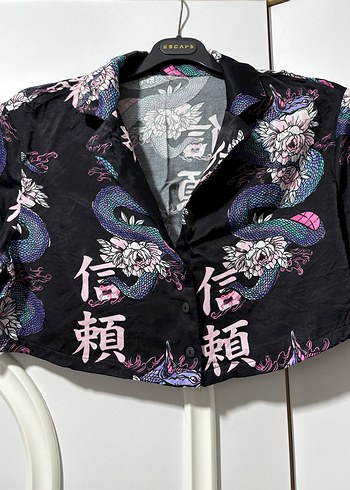 Bershka crop - Görsel 6