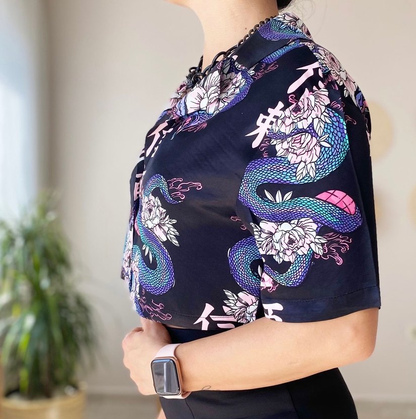 Bershka crop - Görsel 4