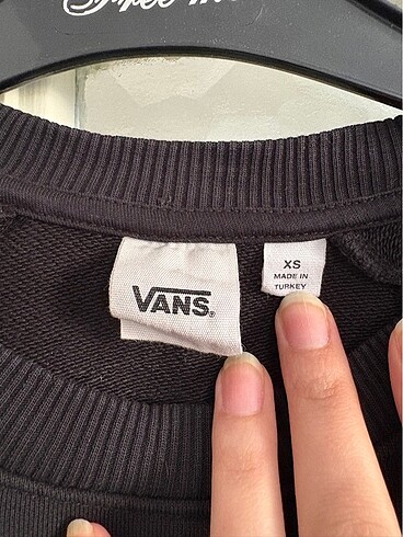 s Beden siyah Renk Vans sweat