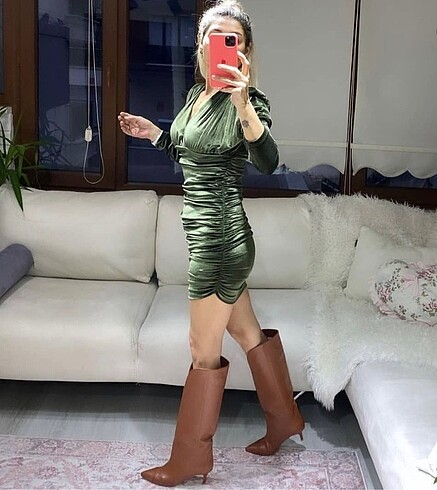 Zara Gökkuşağı elbise