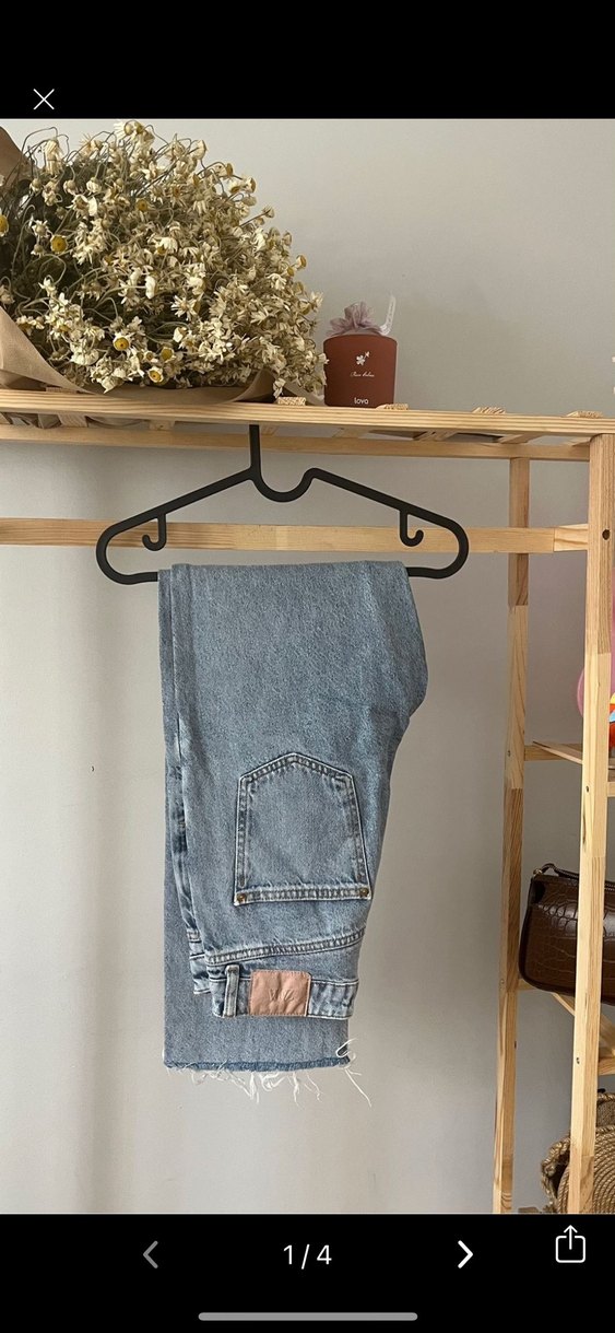 Normal Kesim Kadın Kot Pantolon - Görsel 5