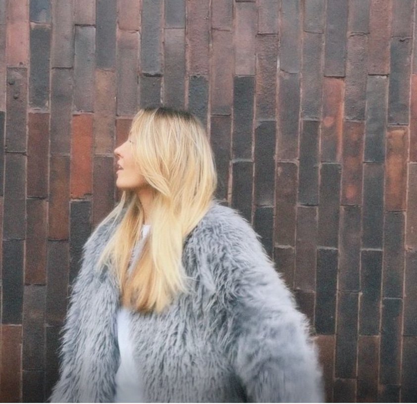 stradi gri suni kürk - Görsel 2