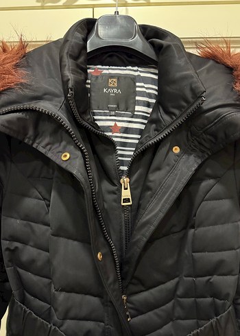 Kayra Kaz tüyü mont - Görsel 2