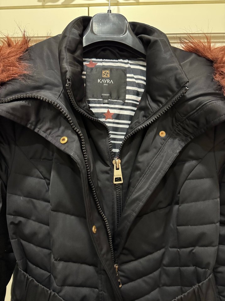 Kayra Kaz tüyü mont - Görsel 2