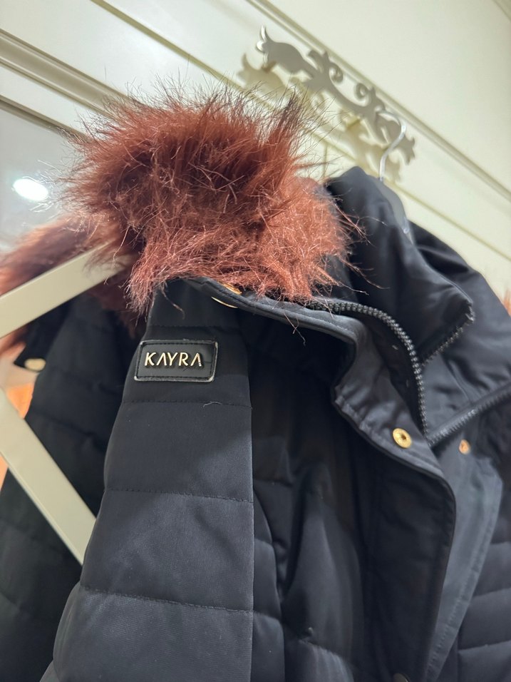 Kayra Kaz tüyü mont - Görsel 3