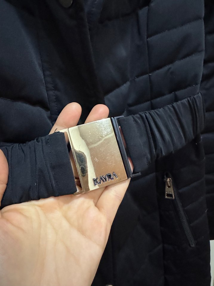 Kayra Kaz tüyü mont - Görsel 4