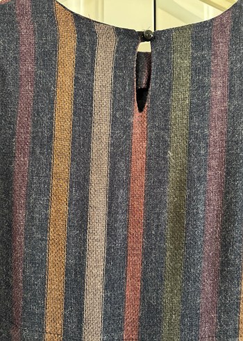 Uzun Kollu, Pilili Bohem Kadın Elbise - Görsel 5