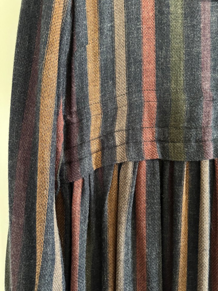 Uzun Kollu, Pilili Bohem Kadın Elbise - Görsel 4