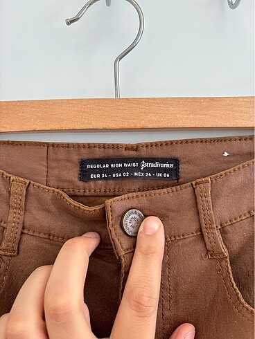 Stradivarius AÇIK KAHVE TAYT PANTOLON