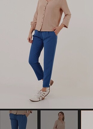 Trendyol & Milla Havuç model lacivert pantolon