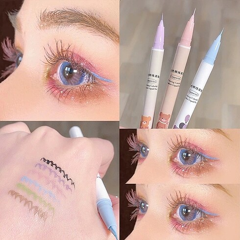 Diğer Cappuvini renkli eyeliner