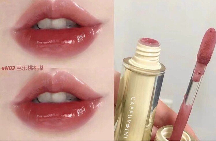  Beden çeşitli Renk Cappuvini Iced Tea Lip Tint