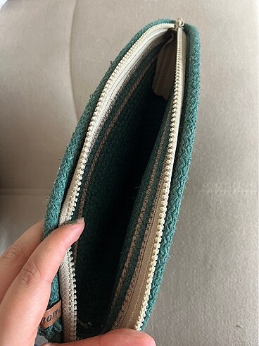  Beden yeşil Renk Clutch çanta