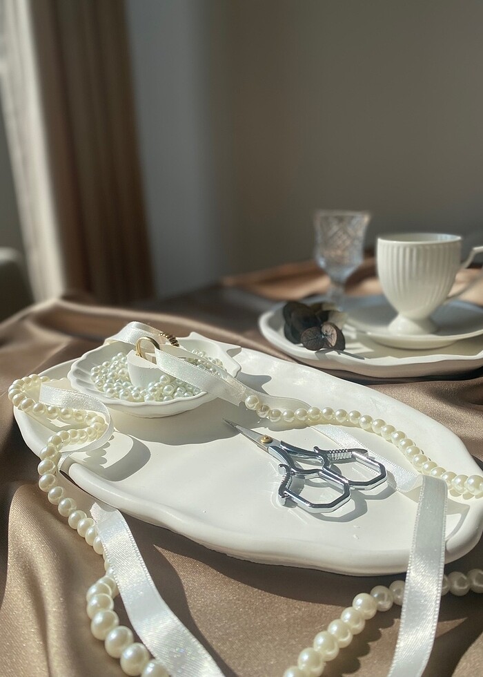 Beton nişan tepsi seti ???? - Görsel 2