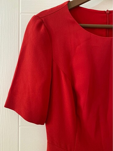 Roman marka kırmızı elbise - Görsel 5