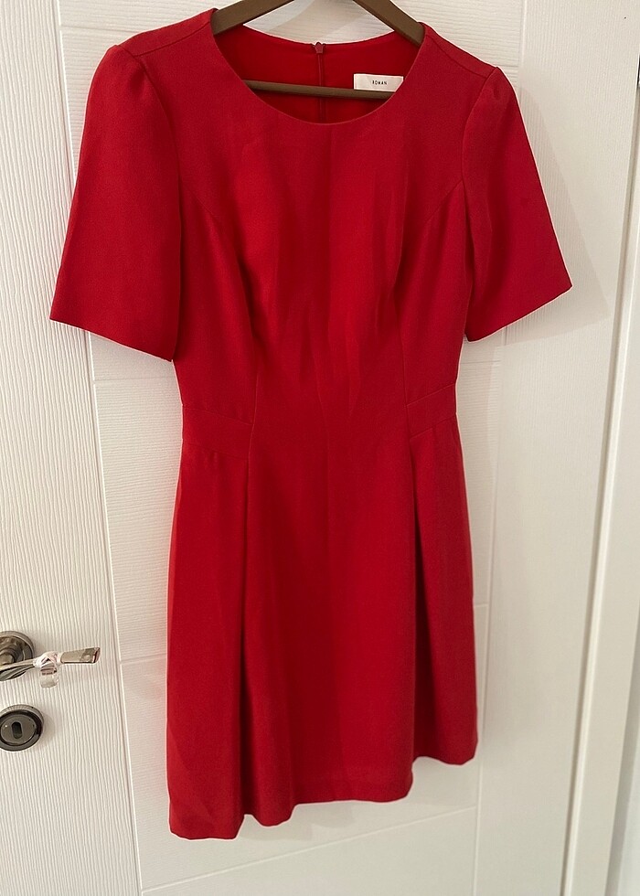 Roman marka kırmızı elbise - Görsel 3
